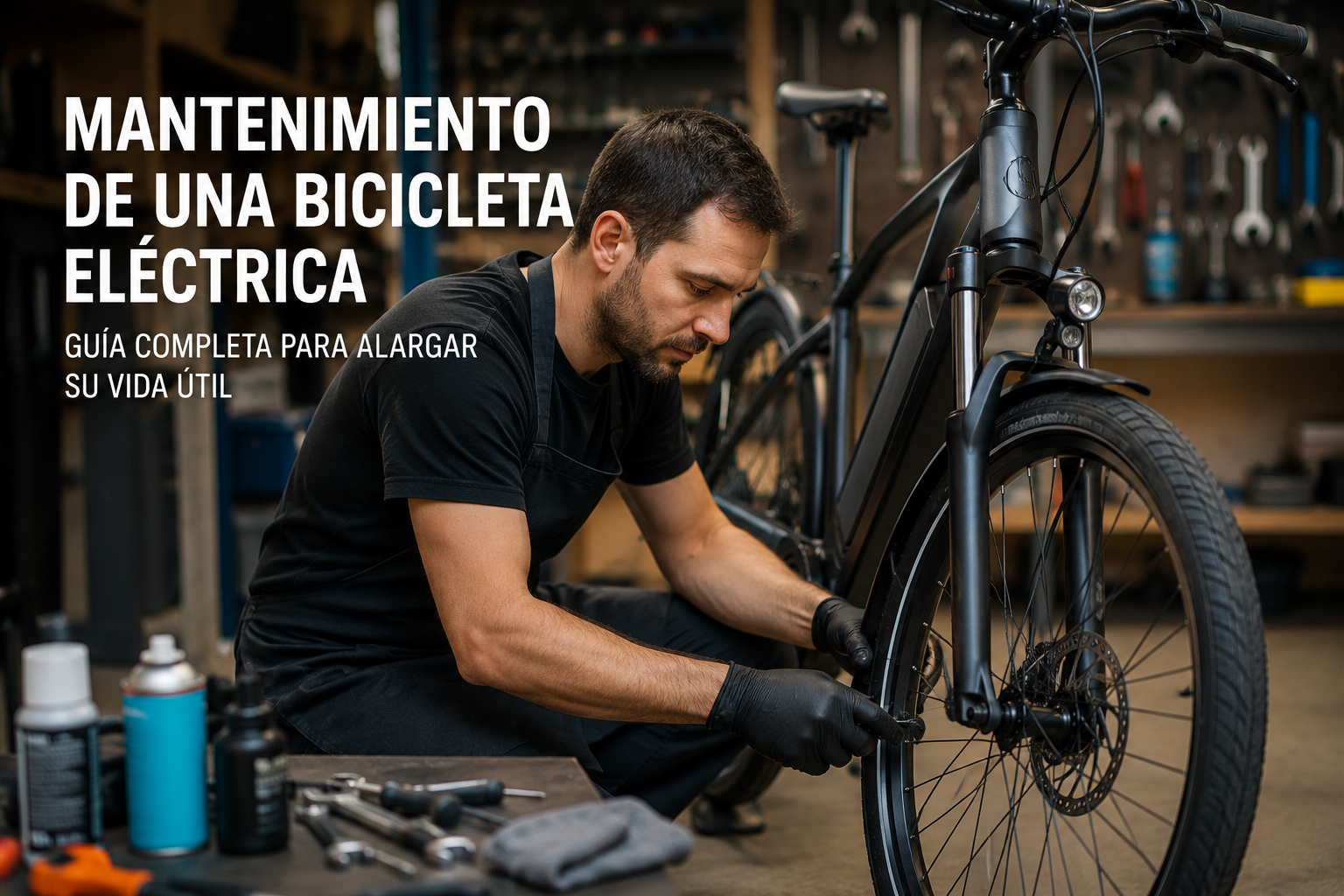 Mantenimiento de una bicicleta eléctrica: guía completa para alargar su vida útil en 2026