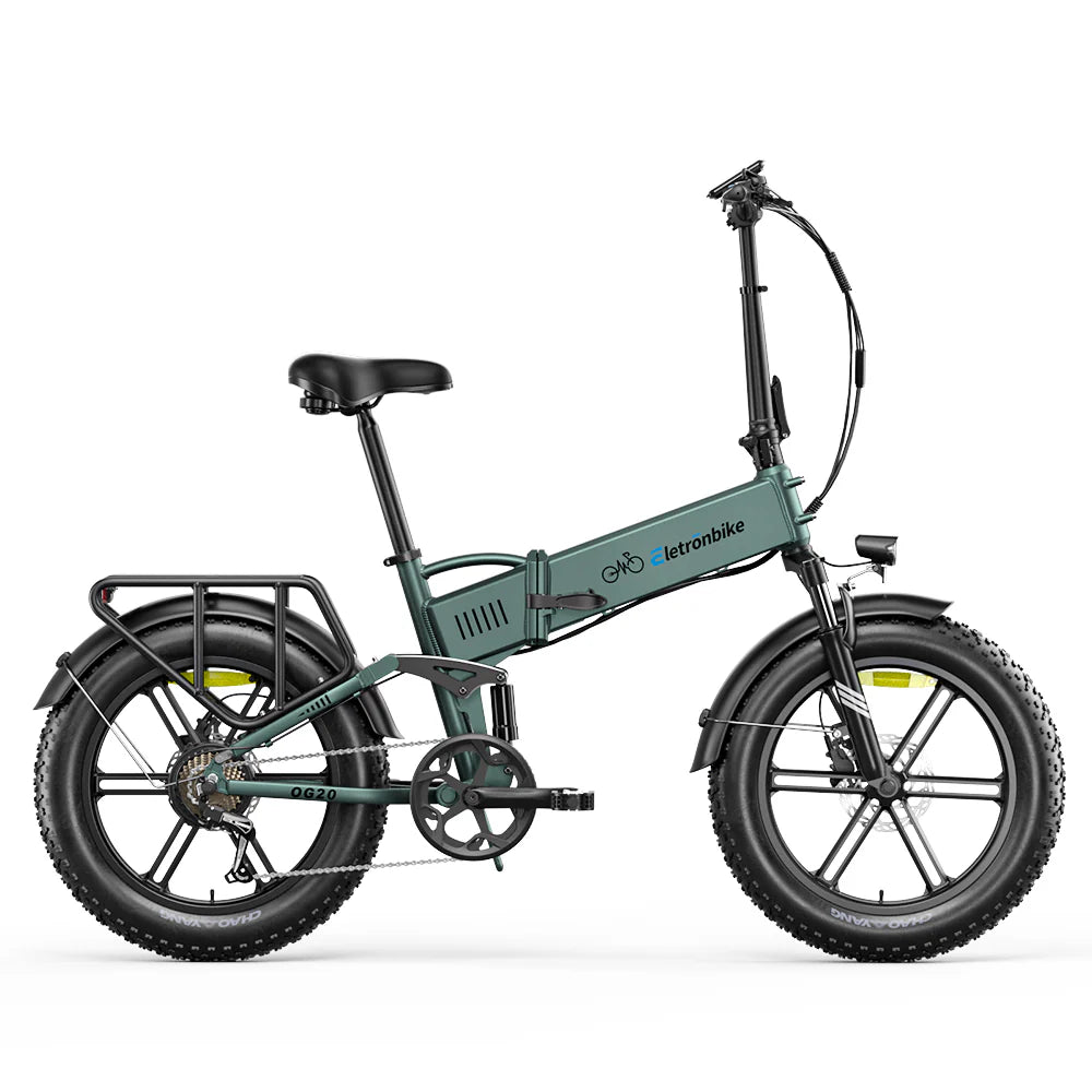 Bicicleta eléctrica plegable doble suspensión OG20