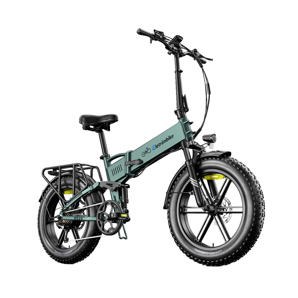 Bicicleta eléctrica plegable doble suspensión OG20