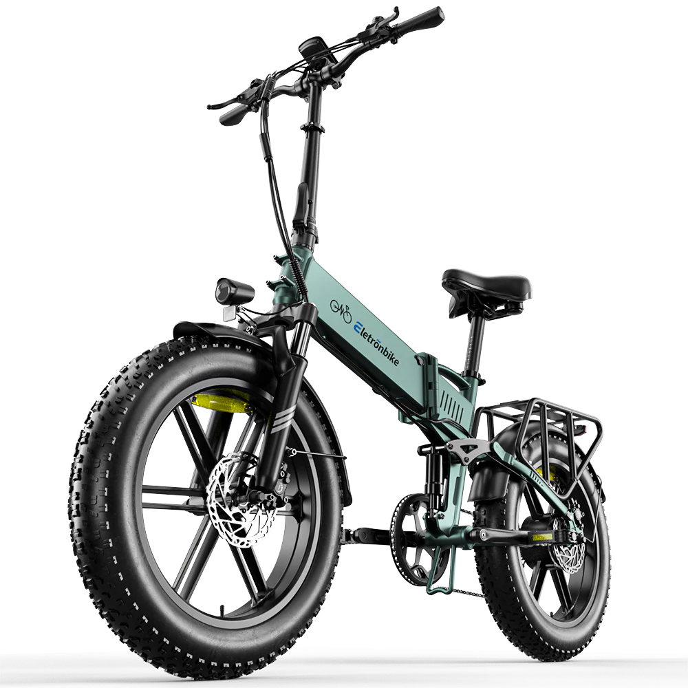 Bicicleta eléctrica plegable doble suspensión OG20