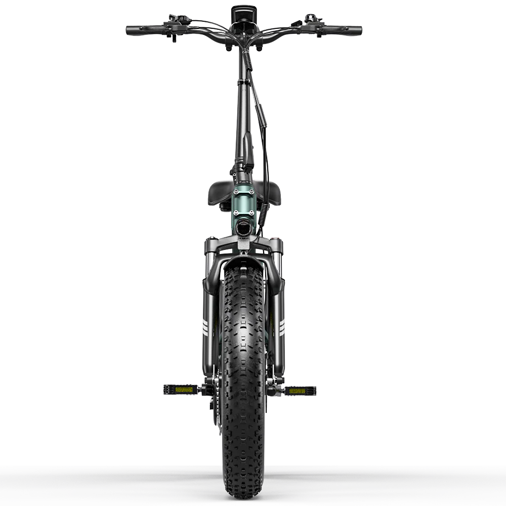 Bicicleta eléctrica plegable doble suspensión OG20