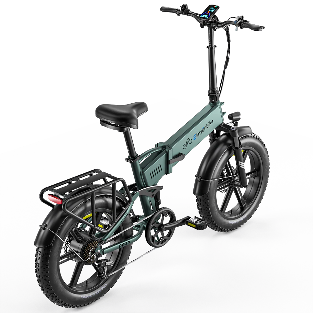 Bicicleta eléctrica plegable doble suspensión OG20