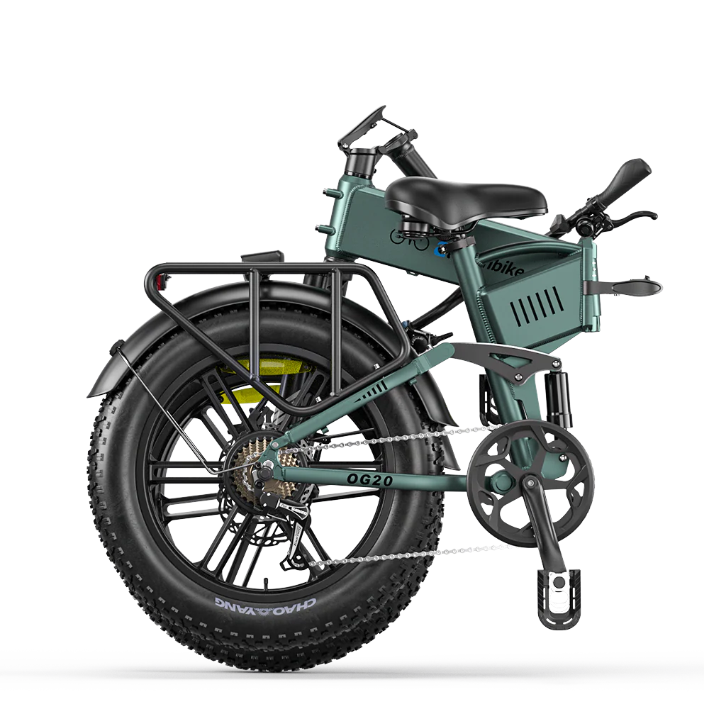 Bicicleta eléctrica plegable doble suspensión OG20