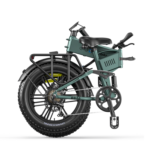 Bicicleta eléctrica plegable doble suspensión OG20