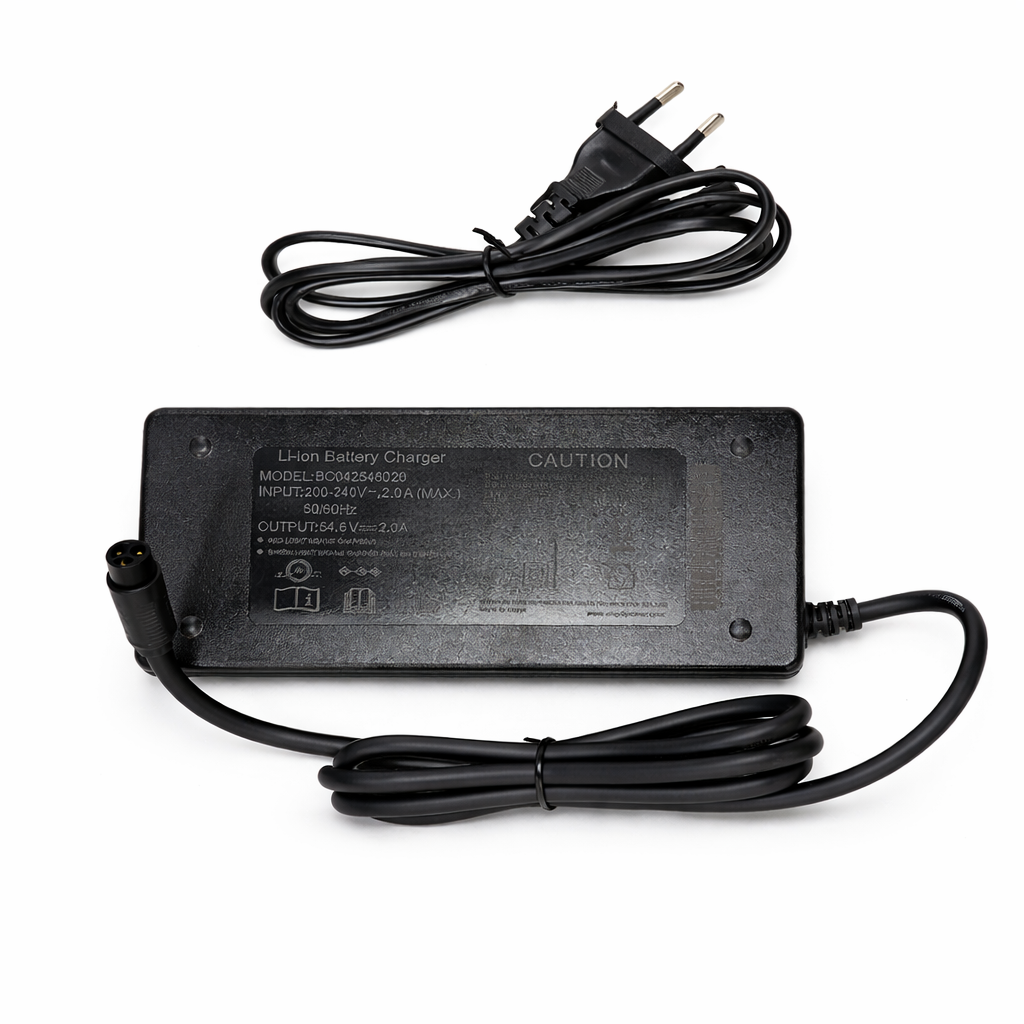 Cargador Original Eletronbike 54.6V 2A para OC20 (Batería 48V)
